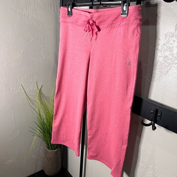 Champion elite Capri draw string pink pants size small - Picture 7 of 14